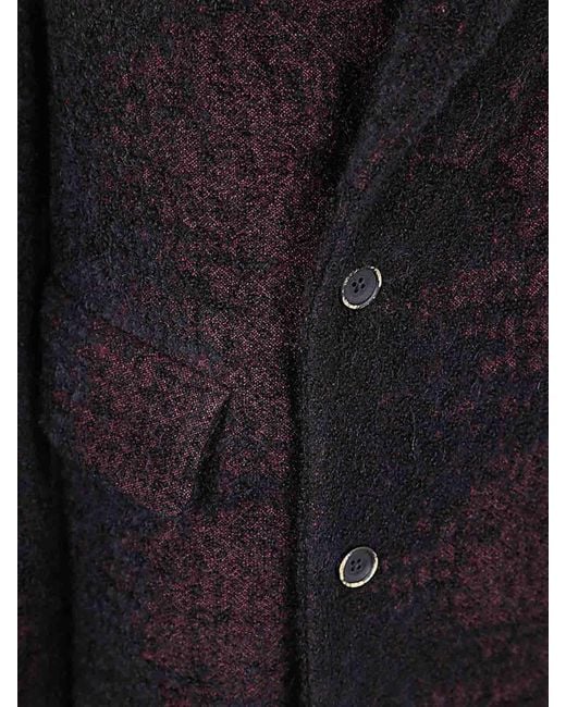 Uma Wang Blue Riccardo Coat for men