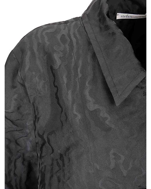 Stefano Mortari Gray Trench