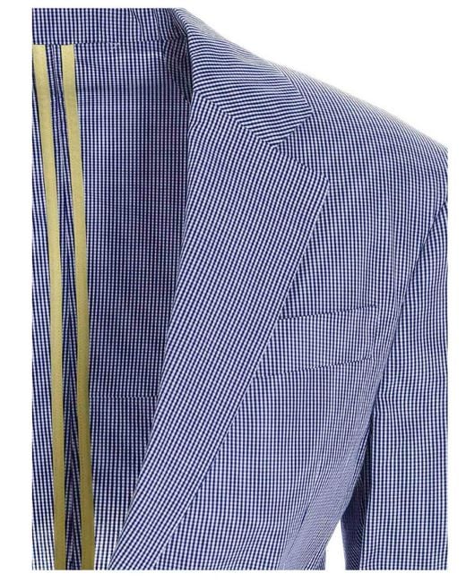 DSquared² Blue Oversize Fit Blazer