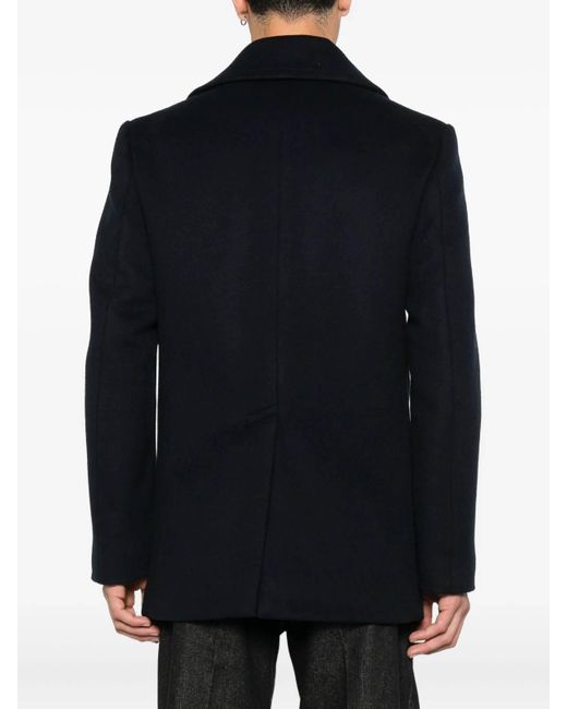 Givenchy Blue Big Lapel Caban for men