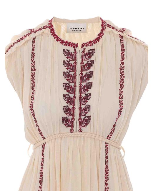 Isabel Marant Natural Liviane Dress