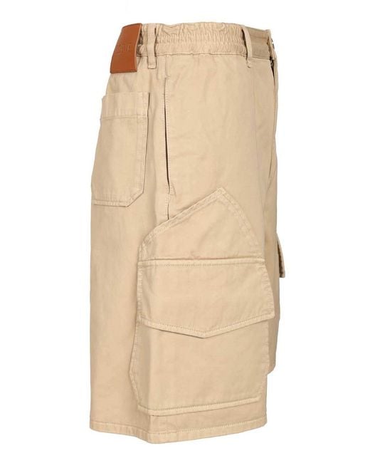 Loewe Natural Cargo Shorts for men