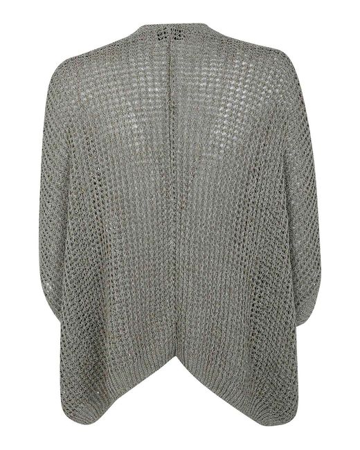 Gentry Portofino Gray Knit Jacket