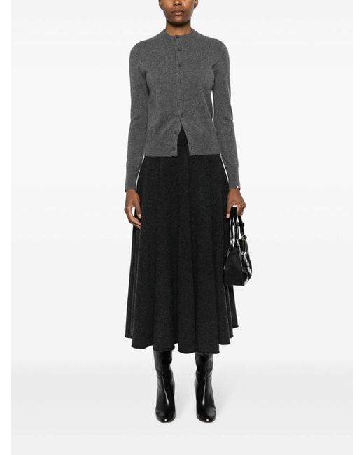 Extreme Cashmere Gray Cashmere Cardigan