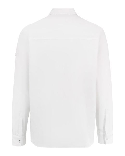Moncler White Shirt for men