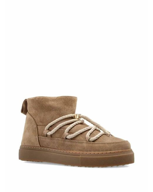 Inuikii Brown Leather Ankle Boots