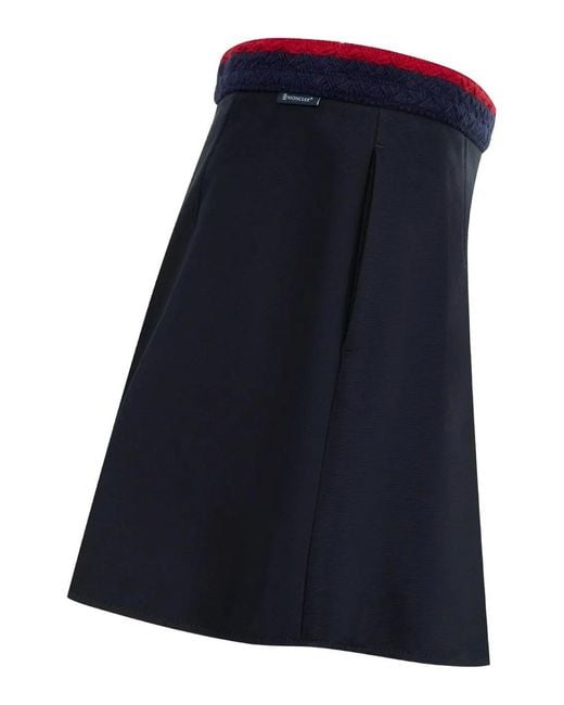 Moncler Blue Skirt