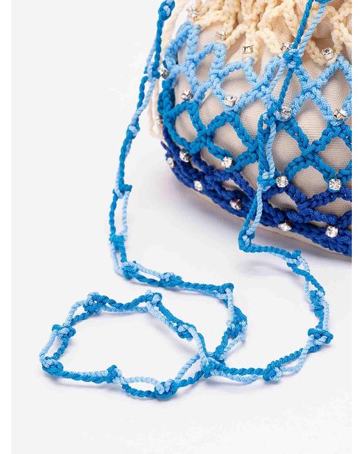 Rosantica Blue Selene Marea' Mini Bag