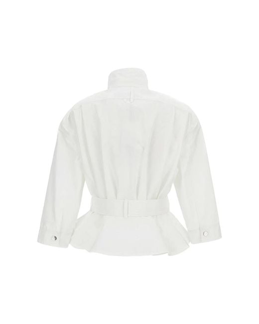 Jacquemus White La Veste Cabana