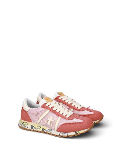 Premiata Pink Sneakers