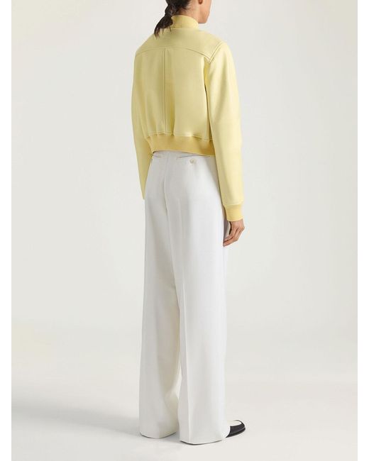 Givenchy White Double Pleat Pants