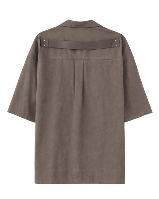 Rick Owens Gray Magnum Tommy Shirt for men