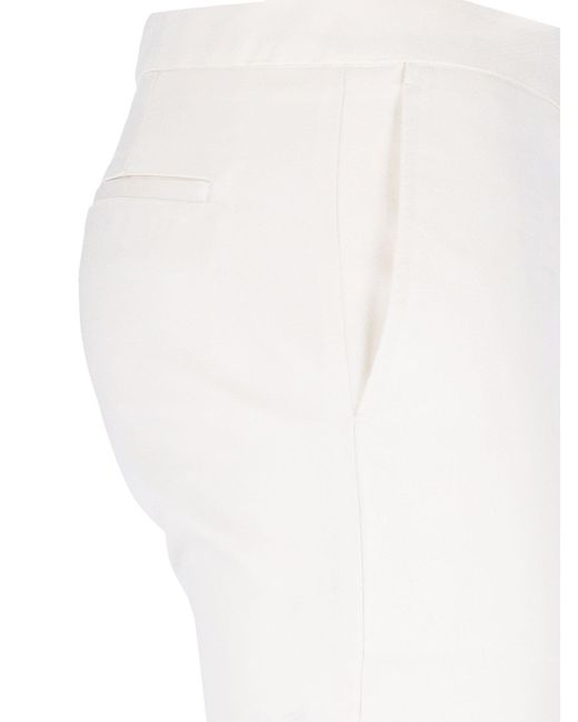 Sa Su Phi Pantaloni Slim in White Lyst UK
