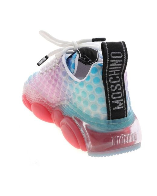 Moschino Blue Double Bubble Sneakers