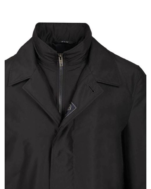 Fay Black Morning Coat for men