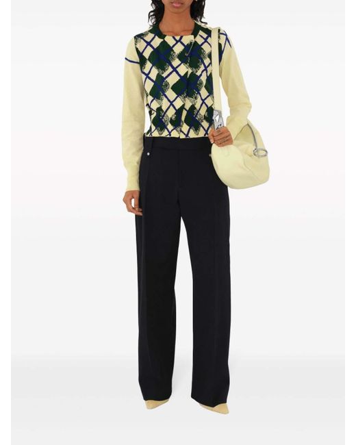 Pullover di Burberry in Blue