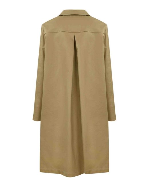 Fay Natural Stretch Gabardine Car Coat
