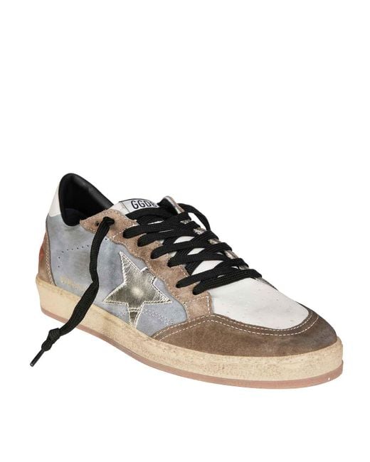 Golden Goose Deluxe Brand Natural Ballstar Nabuck Upper Suede for men