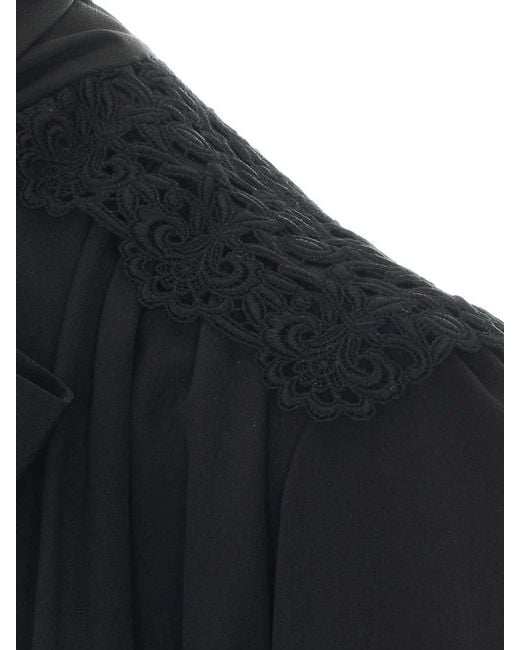 Chloé Black Blouse