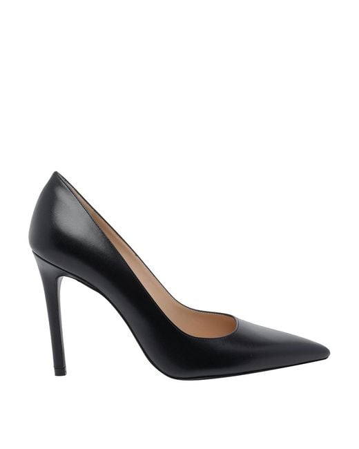 Stuart Weitzman Black Stuart Power Decollete