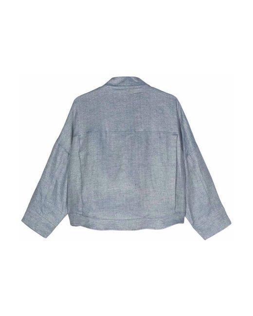 Herno Blue Pocket Detail Jacket