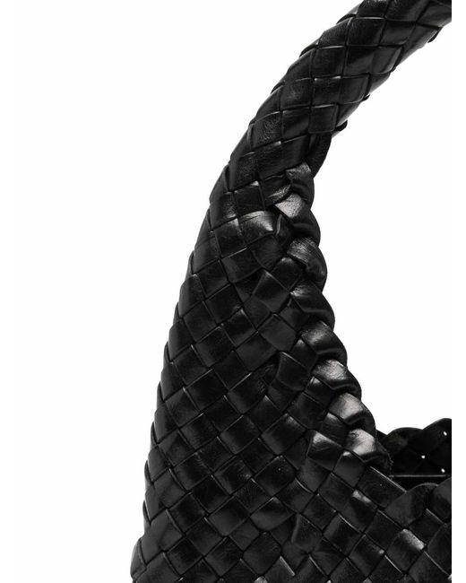 Manebí Black Halfmoon Leather Handbag