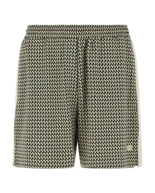 Wales Bonner Green 'Power Short' Shorts for men