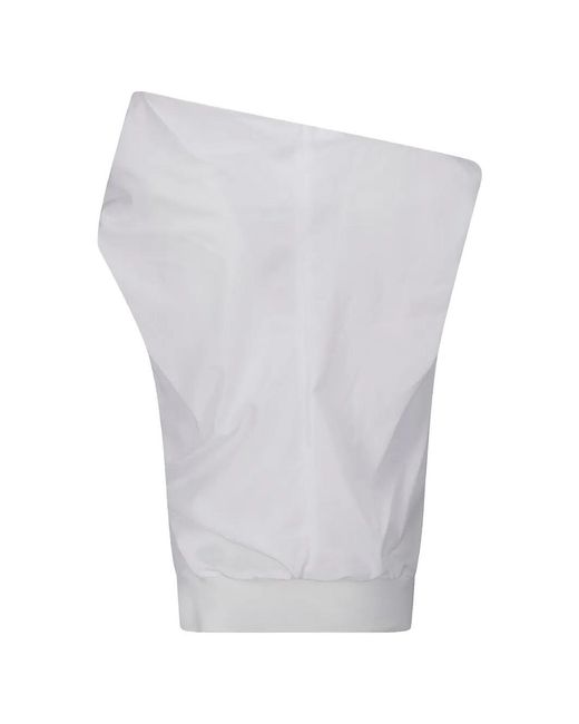 Sacai White Poplin Pullover