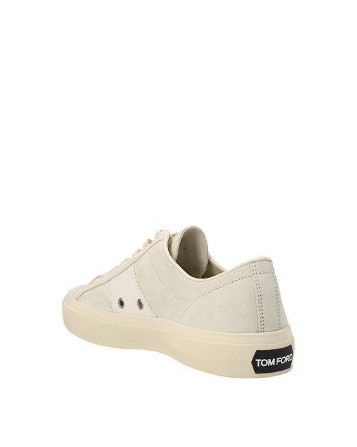 Tom Ford Natural Suede Sneakers for men