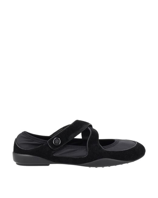 Tory Burch Black Ballerina Romy Sport Mary Jane