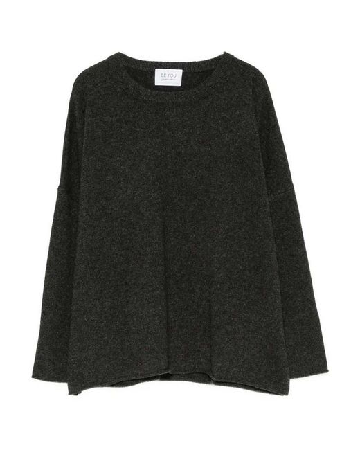 Be You Black Crew Neck Sweater