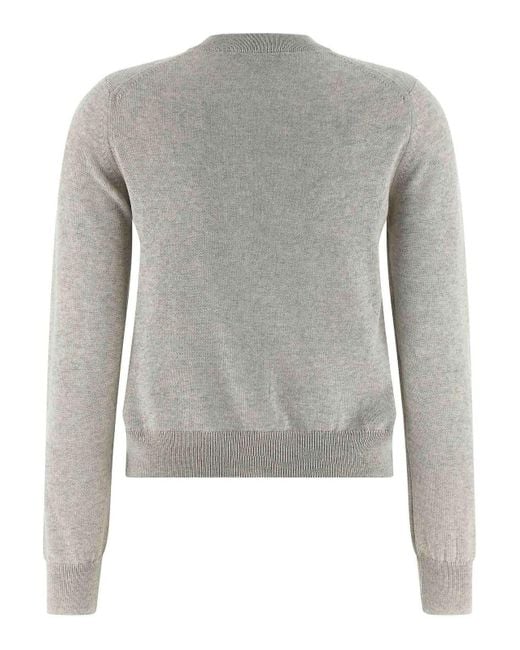 Maison Kitsuné Gray Cardigan