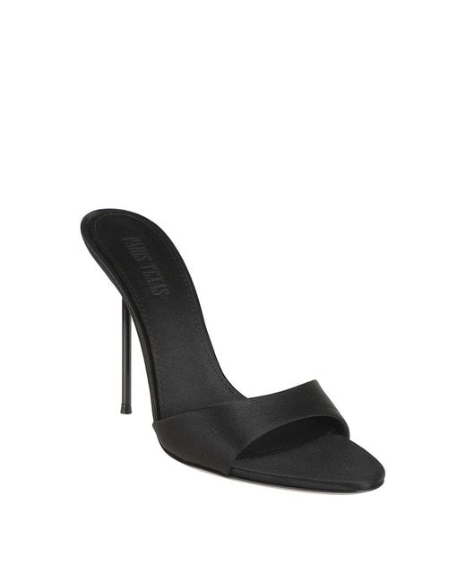 Mules Con Tacco A Stiletto 105Mm di Paris Texas in Black