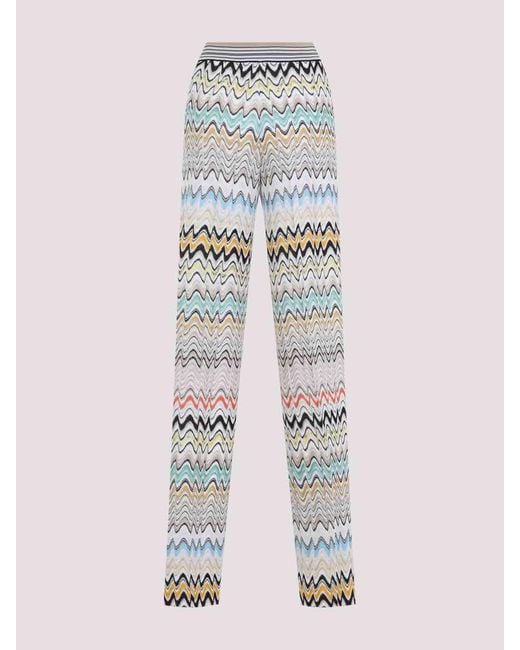 Missoni Gray Viscose Pants