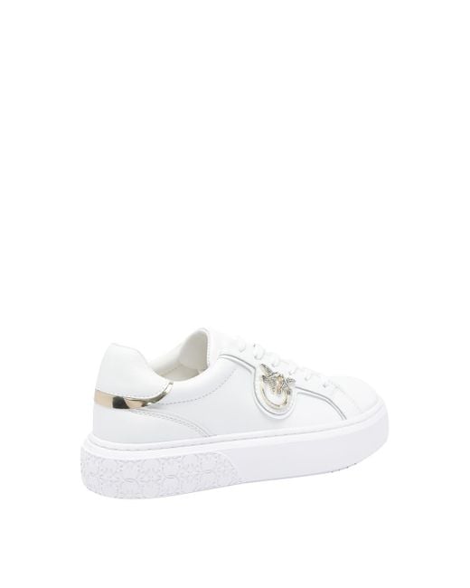 Pinko White Yoko 06 Sneakers