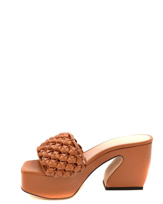 SI ROSSI Brown Sandals