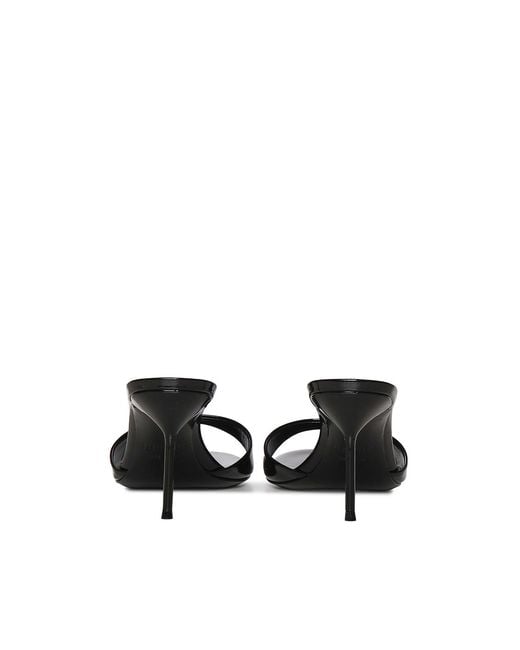 Paris Texas Black Lidia Patent Leather Mule