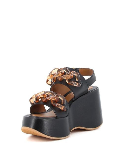 See By Chloé Black Mahe Sandals