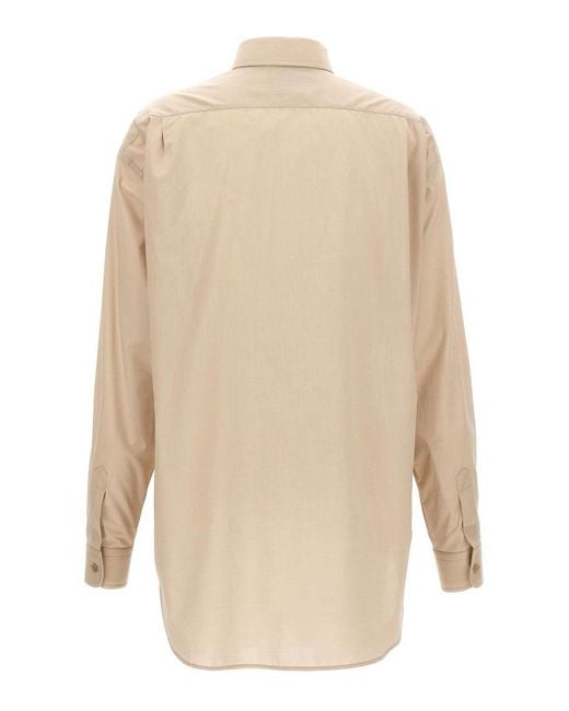 Moschino Natural Cotton Shirt