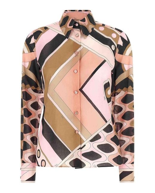 Emilio Pucci Multicolor Vivara Shirt
