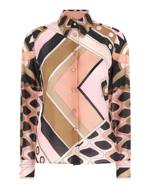 Emilio Pucci Multicolor Vivara Shirt