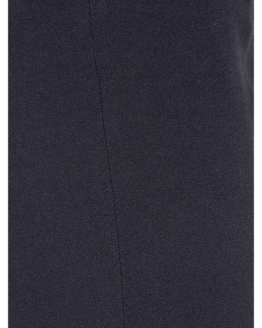 N°21 Blue Low Waist Flared Pants