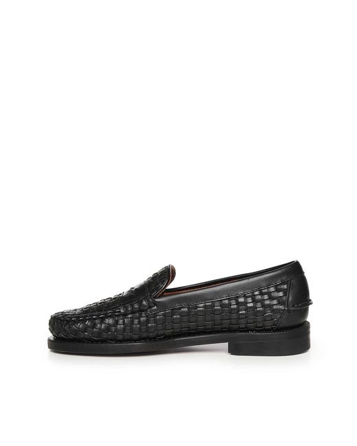 Sebago Black Otis Leather Loafers