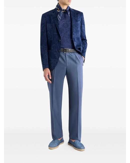Etro Blue Outerwear for men