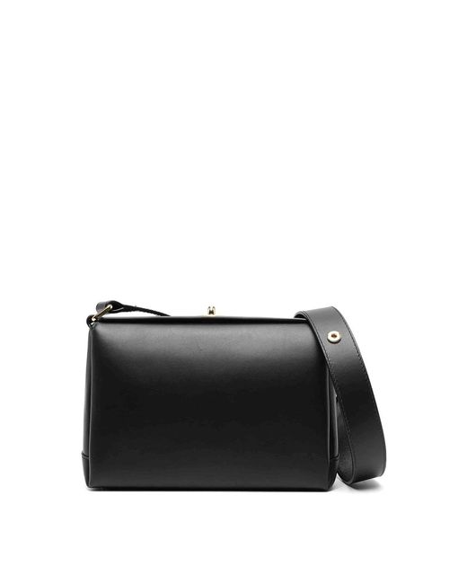 Plan C Black Small Shoulder Bag