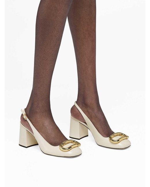 Marc Jacobs Natural The Pop J Marc Slingback