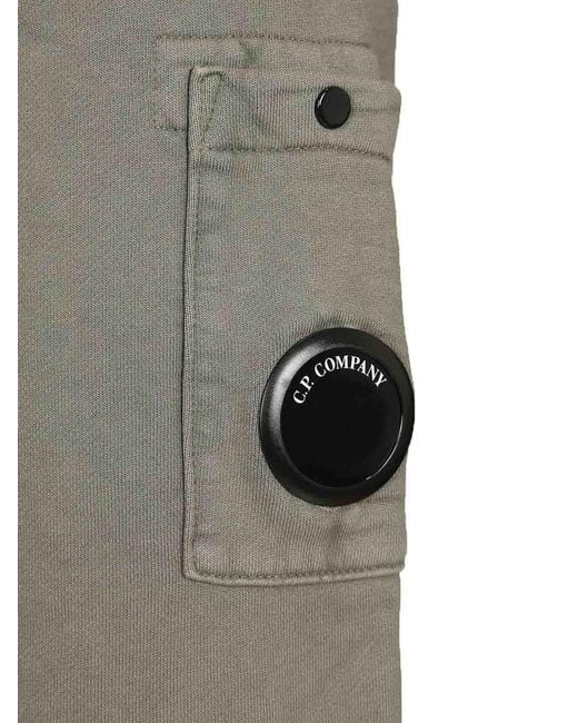 C P Company Gray Crewneck Sweatshirt for men