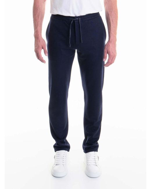 Canali Blue Pants for men