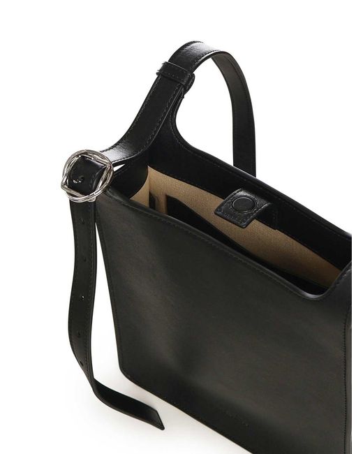 Jacquemus Black Le Petit Tablier Leather Bag for men