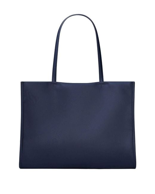Tory Burch Blue Open Top Bag